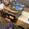 Scarpe sneakers Flower Mountain grigio/blu taglia 45