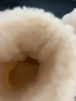 Schapenwollen pantoffels