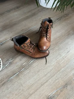 Schöne Herren, Boots von Mustang Größe 44 braun