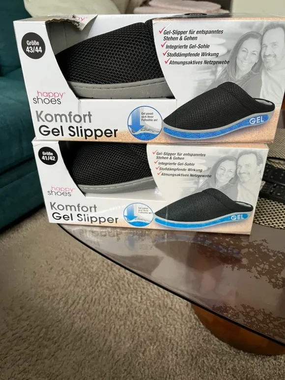 Schöne slipper entspanntes gute qualitet