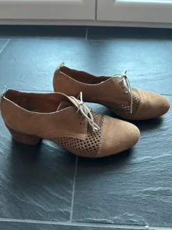 Schnürschuhe Wildleder