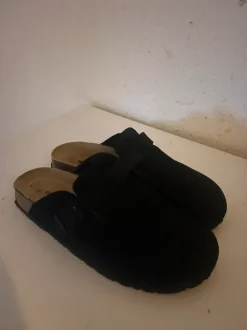 Schwarz Pantoffeln/Pantoffeln