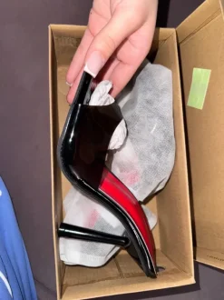 Schwarze high heels
