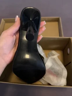 Schwarze high heels