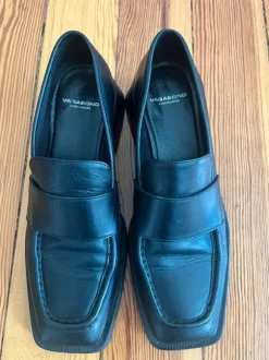 Schwarze Loafer Vagabond, Gr. 38