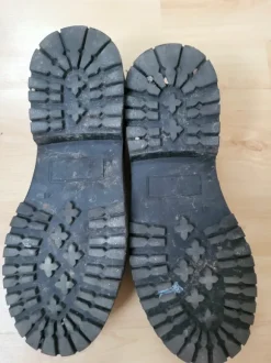 Schwarze Mary-Jane/Halbschuh
