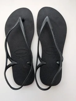 Schwarze Sandalen von Havaianas in Gr. 39/40