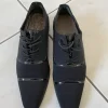 Schwarze Schnürschuhe Größe 44