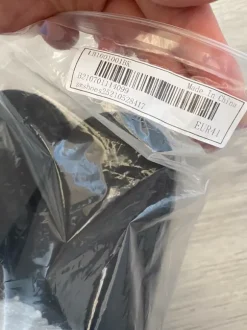 Schwarze Sommerschlappen