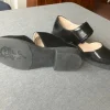 Schwarze Spangenschuhe Größe 39