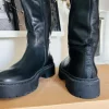 Schwarze Stiefel Galina von Steve Madden