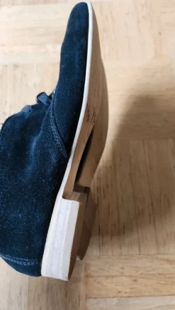 Schwarze Wildleder Schuhe Größe 38
