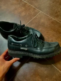 Schwarzer Mephisto Herrenschuh