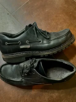 Schwarzer Mephisto Herrenschuh