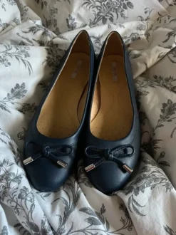 Süße Ballerinas Schuhe Dunkelblau