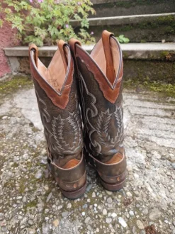Sendra Biker Boots / Cowboy Stiefel / Western Boots Schlange 38