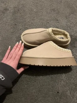 Shein Plateau Schlappen gefüttert