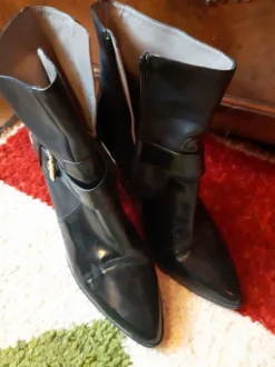 Si Stiefeletten gr 40 Lack boots lodenfrey
