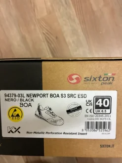 Sicherheitsschuhe Sixton Größe 40 NEU