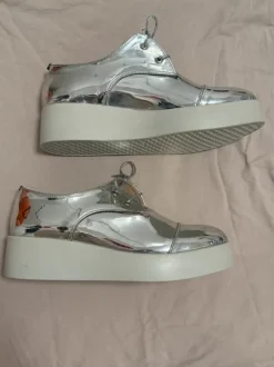 Silber holographische Schuhe