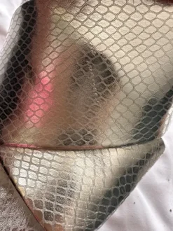 Silberne H&M Mules / Heels Gr. 38