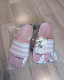 Slides Adidas * Adiletten * Schlappen * weiß rosa * Gr 37 * neu *