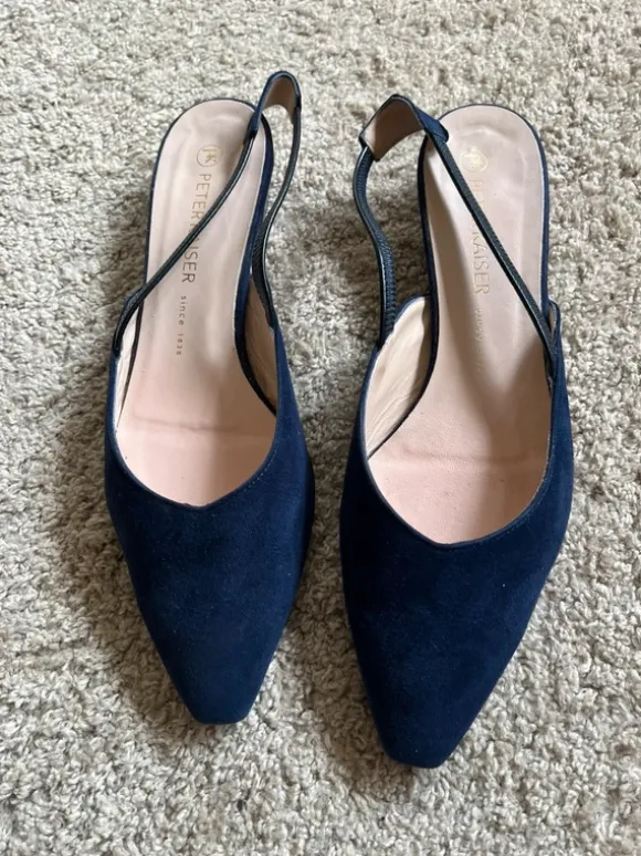 Slingpumps, Ballerinas aus Leder von Peter Kaiser