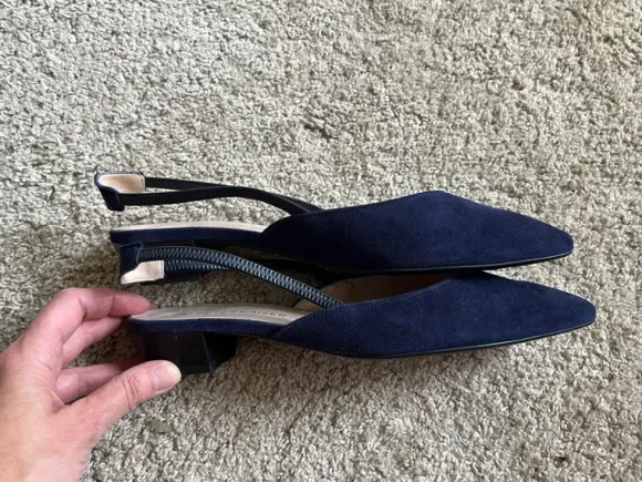 Slingpumps, Ballerinas aus Leder von Peter Kaiser