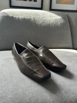 Slip-On Lederschuhe