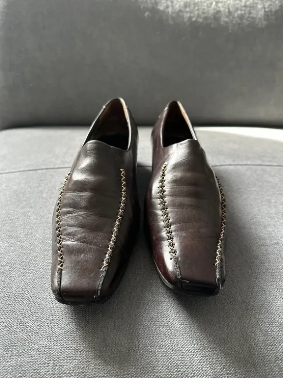 Slip-On Lederschuhe