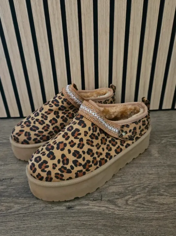 Sloffen maat 40 leopard