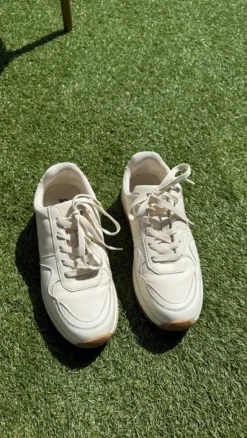 Sneaker beige/ creme