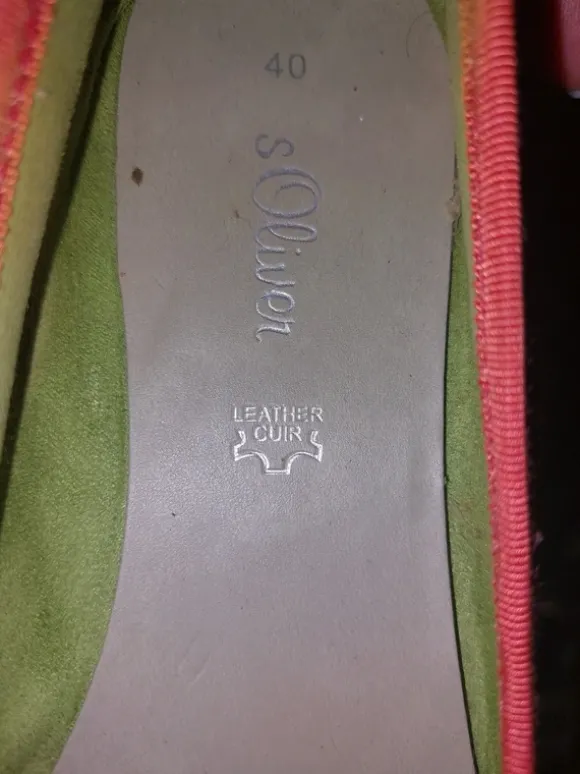 s.Oliver Ballerinas Gr. 40