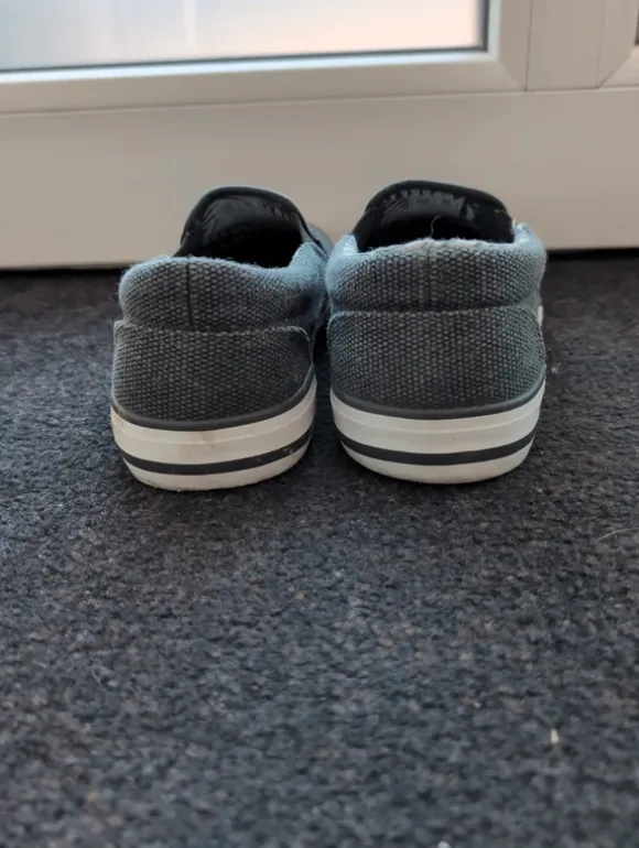 Sommer Frühling Slipper Schlüpfschuh Herren Jungen grau 41