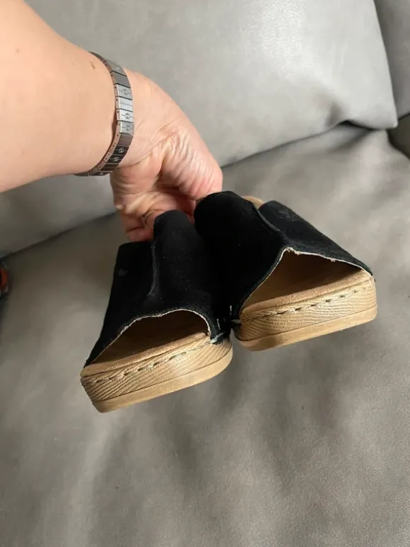 Sommer Pantoletten , 42 gr. von Rieker Damenschuhe