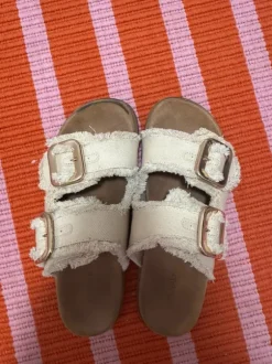Sommer Schlappen beige