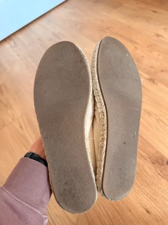 Sommerschuhe beige