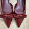 Spitze Ballerinas mit Schleife