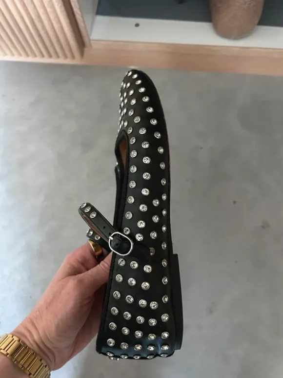 Steve Madden Ballerinas mit Strass Nieten