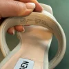 Steve Madden Jetfuel Slides Pantoletten grau Gr.38 neu
