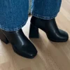 Stiefeletten Schwarz Hoch
