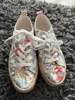 Stoffschuhe bunt Even&Odd Gr. 40