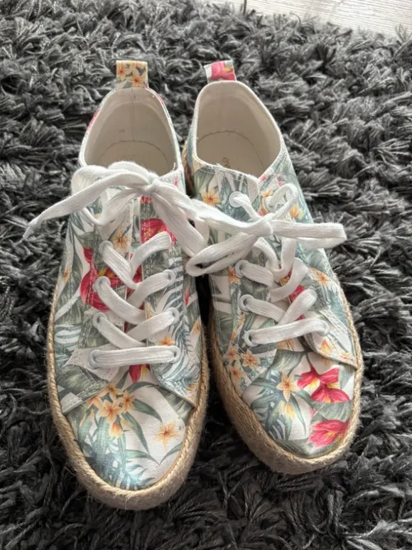 Stoffschuhe bunt Even&Odd Gr. 40