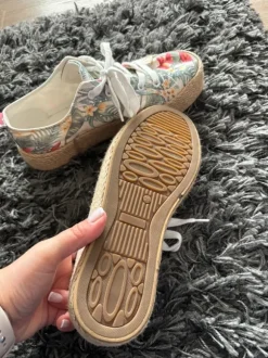 Stoffschuhe bunt Even&Odd Gr. 40