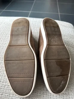 Suède Nelson loafers te koop