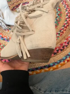 Suede vintage laarzen