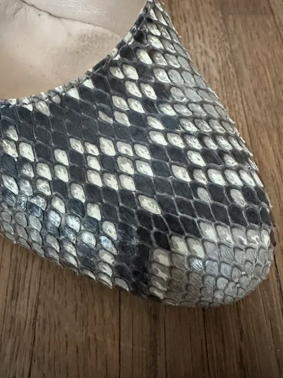 Super edler Echt Lederschuh, Schlange, Python Optik, Konstantin Starke, Luxus