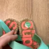 Superdry Sommer Sandalen Türkis Damen Gr. 37