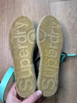 Superdry Sommer Sandalen Türkis Damen Gr. 37