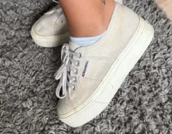 Superga Sneaker Mit Plateu